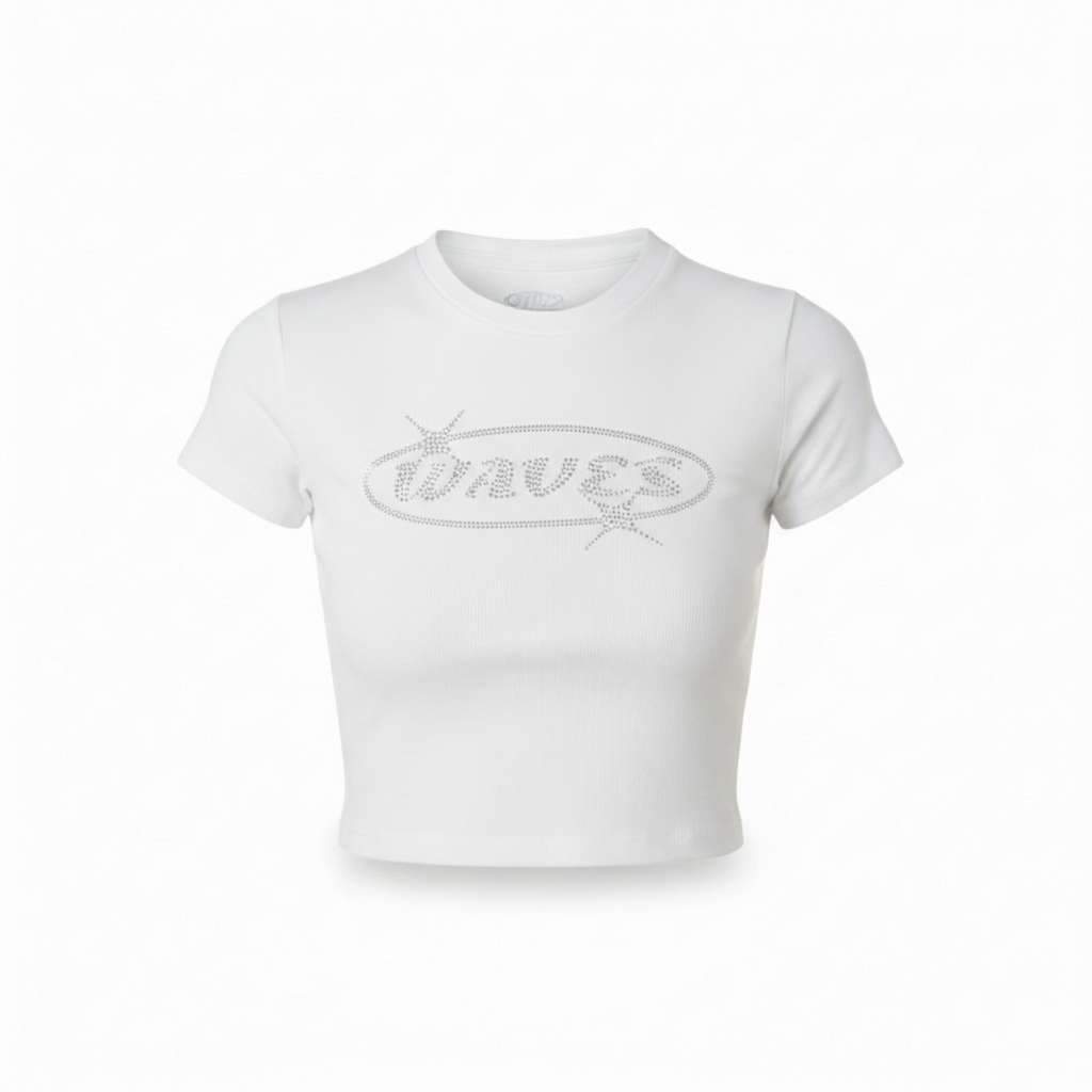 White Crop Top